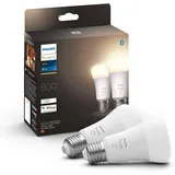 Philips Hue White E27 2 x 800 lm 9 W 2er-Pack