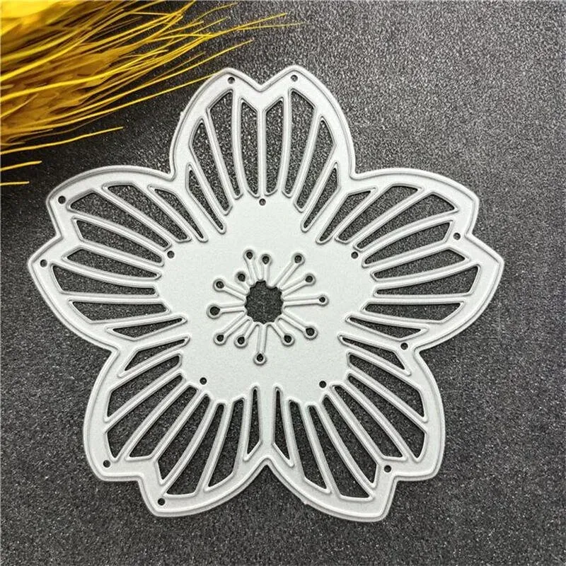 Blumen-Metall-Stanzformen für Kartenbastelsets, Prägen von Papier, Stanzteile, Scrapbooking-Maschinen, Schablonen und Aufbewahrungstaschen
