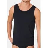 SCHIESSER Unterhemd / Long Life Soft in Blauschwarz | Gr.: XL