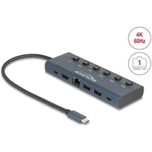 DeLock 92000 - HDMI Gigabit LAN PD 3.0 90 W mit Schalter