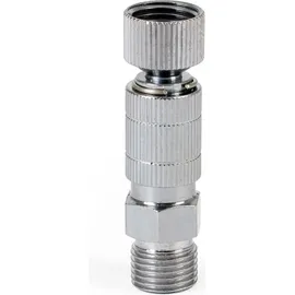 Wiltec Airbrush Schnellkupplung 9,51 mm Schlauch mit 9,51 mm Außengewinde Luftschlauch