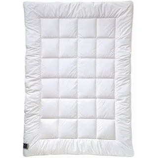 billerbeck Ganzjahresbettdecke Alcando 155 x 220 cm Baumwolle Weiß