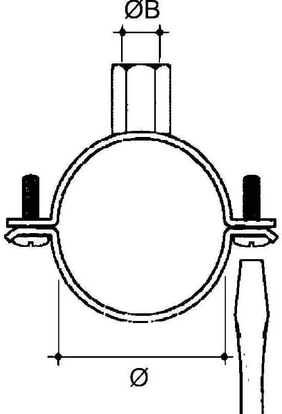 Niedax Rohrbefestigung PB-99105