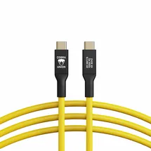 cobratether USB-C auf USB-C 5 m Gelb