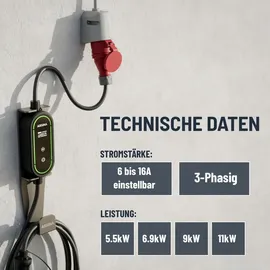 Absina Ladekabel Typ 2 6,4 m