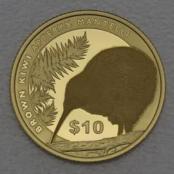 Goldmünze 1/4oz Kiwi 2015 (Neuseeland)