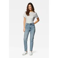 Mavi Mom-Jeans MAVI "STAR" Gr. 27, Länge 27, blau (bleached 90s) Damen Jeans Slim Mom