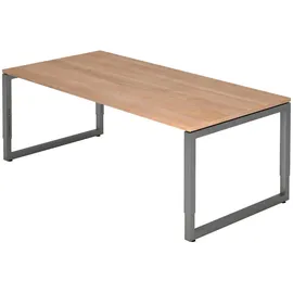 bümö Schreibtisch Nussbaum / Graphit