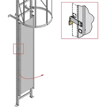 Hymer Aufstiegssperre abschließbar Alu