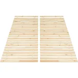 SunWood Noel Lattenrost 23 Massivholzlatten Rollrost Bettrost Rollroste Holzlatten Latten Lamellen Rolllattenrost 140 x 200 cm