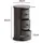 Wohnling Sideboard 34 x 65 x 34 cm Schwarz