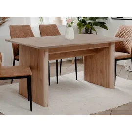 furn.design Jaron 160 x 90 x 90 cm hickory walnuss