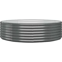 vidaXL Hochbeet 140 x 140 x 36 cm Anthrazit