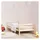 vidaXL Massivholzbett 90 x 200 cm Braun