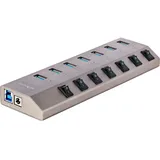Startech 5G7AIBS-USB-HUB-EU Hub - Grey