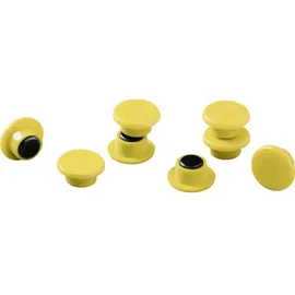 Durable Magnet 475104 (Ø) 15mm rund Gelb 1 Set 475104