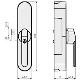 ABUS Wintecto One + Tür-/Fensterantrieb 2er-Set