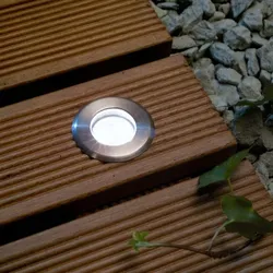 Garden Lights LED-Bodenleuchte Astrum Edelstahl 4039601