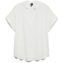 Vero Moda Blusenshirt Casual Splitneck Weiß S