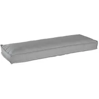 VidaXL Pallet Kissen für Bank Grau 120x40x8 cm Oxford