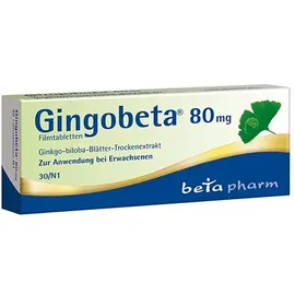 betapharm Gingobeta 80 mg Filmtabletten