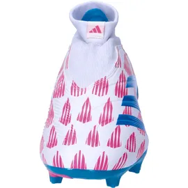 adidas Predator League Laceless FG  Cloud White / Solar Blue / Solar Pink 44 2/3