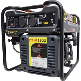 DeTec. Inverter Stromerzeuger 3,5 kW | Benzin Stromgenerator 230V | Notstrom Inverter Generator