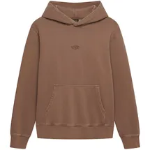 Superdry Kapuzensweatshirt Micro Logo Hood Braun XL
