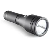 Cressi Astra 2100 Torch Black - Hochleistungs LED Unterwasserlampe mit hoher Leuchtkraft, 2100 Lumen, Wasserdicht, IPX8, 100m, Unisex, Schwarz und Kompakt für Tauchen, Angeln, Wassererkundungen