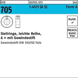 Reyher Stellring DIN 705 A 15 x 25 x 12 10 Stück
