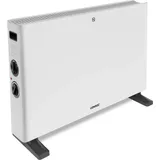 VONROC Konvektor Heizung – Elektroheizung 2000W – Weiß – Mit Turbolüfter – Einstellbarer Thermostat – 2 Heizstufen – Für Räume bis zu 24 m2 –