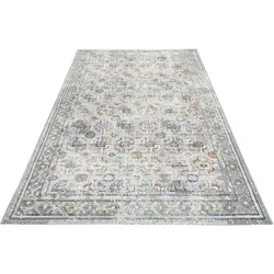 Outdoorteppich WECON HOME "Geneva", bunt, B:80cm H:4mm L:150cm, Polypropylen (PP), Teppiche, wetterfest und farbecht im Antik Design für Balkon, Küche, Wohnzimmer