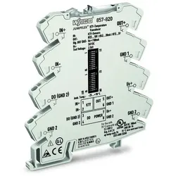 WAGO 857-820, Grau, 6 x 94 x 97,8 mm, 35,5 g, -25 - 70 °C
