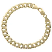 FIRETTI Panzerarmband aus vergoldetem Silber 925 21