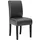 GGM Möbel Bistrostuhl Leo Big Leder Schwarz 2er Set