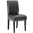 GGM Möbel Bistrostuhl Leo Big Leder Schwarz 2er Set