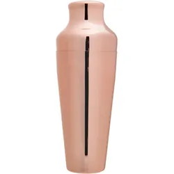 Cocktailshaker / French Shaker Mezclar Art Deco, kupferfarben - 500ml
