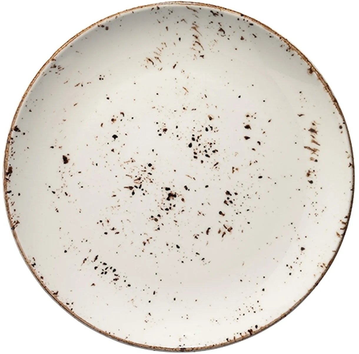 Bonna Premium Porcelain Grain Gourmet Teller flach 27cm | Mindestbestellmenge 12 Stück