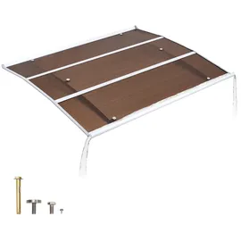 Vevor Vordach 120 x 100 cm braun