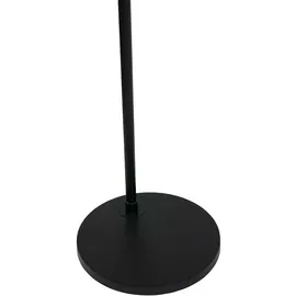 Steinhauer Bogenleuchte 210 cm Holz Gitter schwarz