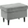 ed exciting design Hocker Oskar 63 x 43 x 42 cm grau