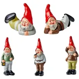 HEISSNER Waldmänner, Serie 5 Gartenzwergen (06222-00)