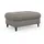 sit&more Hocker Marano mit Stauraum 102 x 43 x 67 cm Grau