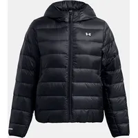 Under Armour Legend Down Hooded Jacket" Black / White