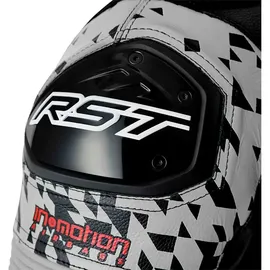 RST Pro Series D3O Airbag Lederkombi - Silver - XL