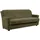 58 aufm Kessel Couch Flockstoff 3-Sitzer Grün