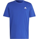 adidas adidas, Essentials Single Jersey Embroidered Small Logo, T-Shirt, Semi Lucid Blau, L, Mann