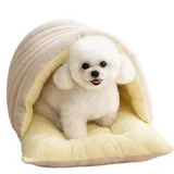 Katzenhöhle Waschbar, Katzen Schlafsack, Winterwarmes Katzenbett Haus, Katzenschlafsack, Gemütliches Haustierzeltnest Hundehöhle Kuschelhöhle Für Innen- Und Außenbereich, Wohnzimmer, Garten Und