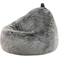 I.C.O.N. icon Sitzsack, Grau, Kunststoff, 270 L, 1-Sitzer, 87x73x87