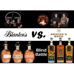 Blind Battle – Blanton’s vs. Heaven’s Door mit den Bourbon Diaries (Live Tasting) - 6x2cl - 13.08.2025